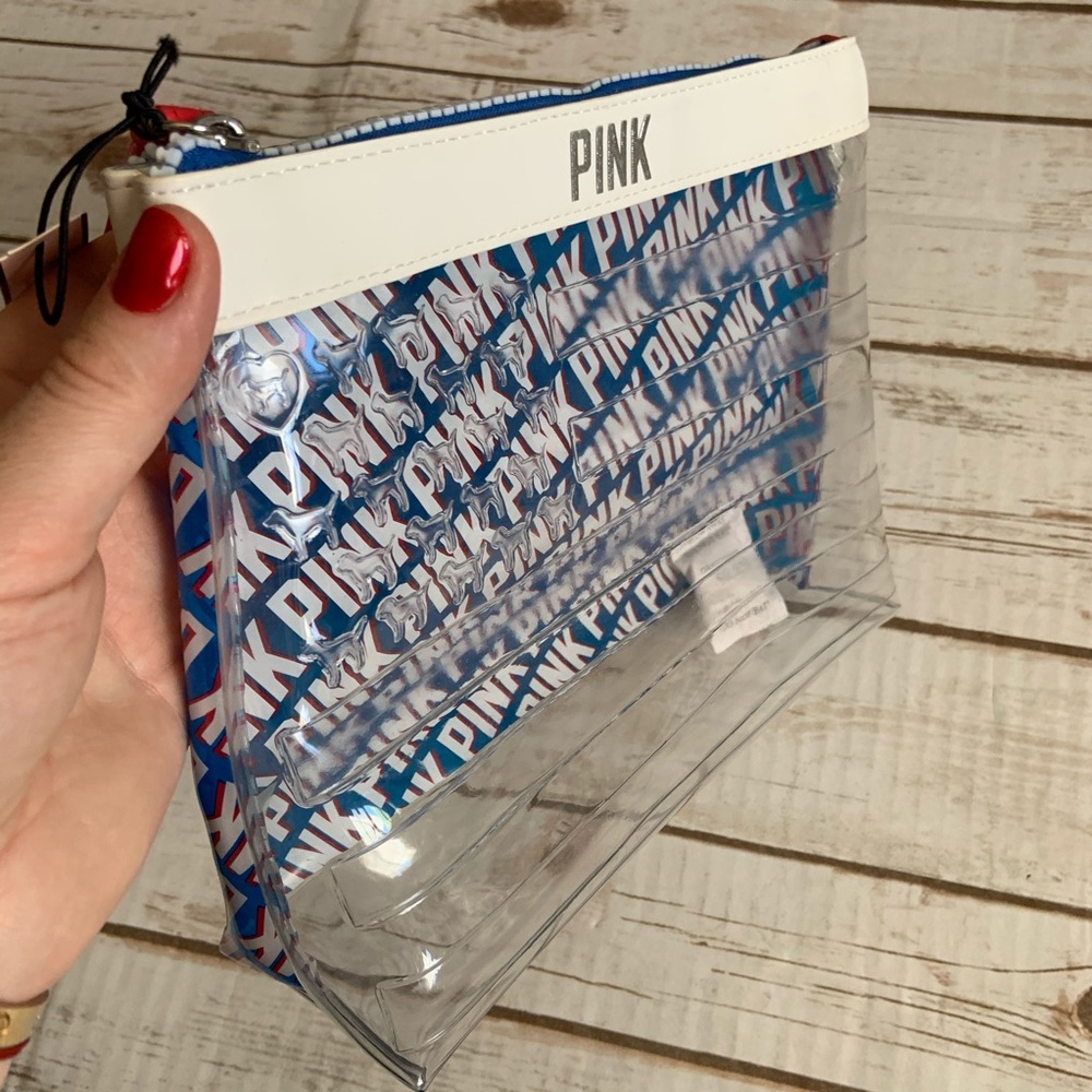 PINK Victoria’s Secret clear pouch